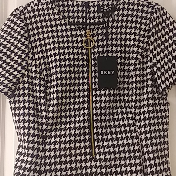 Houndstooth DKNY Dress - Picture 2 of 5